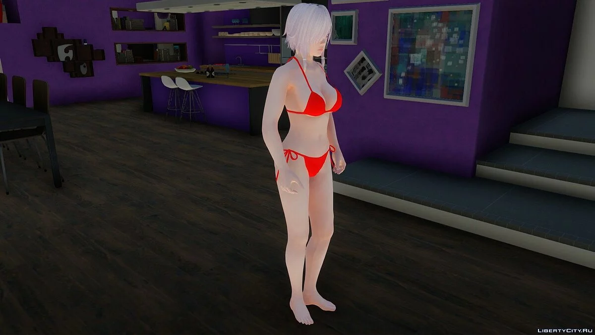 Луна в бикини из Dead or Alive Xtreme Venus Vacation / GTA San Andreas