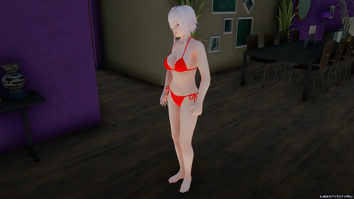 Луна в бикини из Dead or Alive Xtreme Venus Vacation / GTA San Andreas