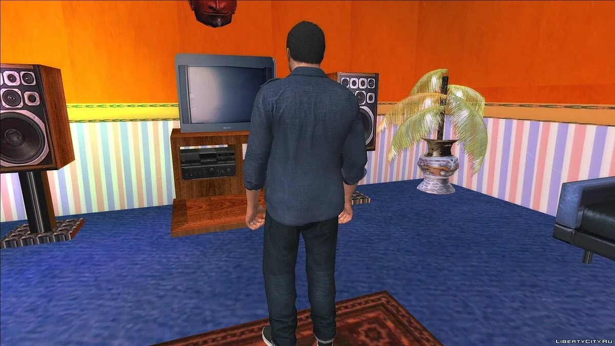 Майкл в синей рубашке / GTA San Andreas
