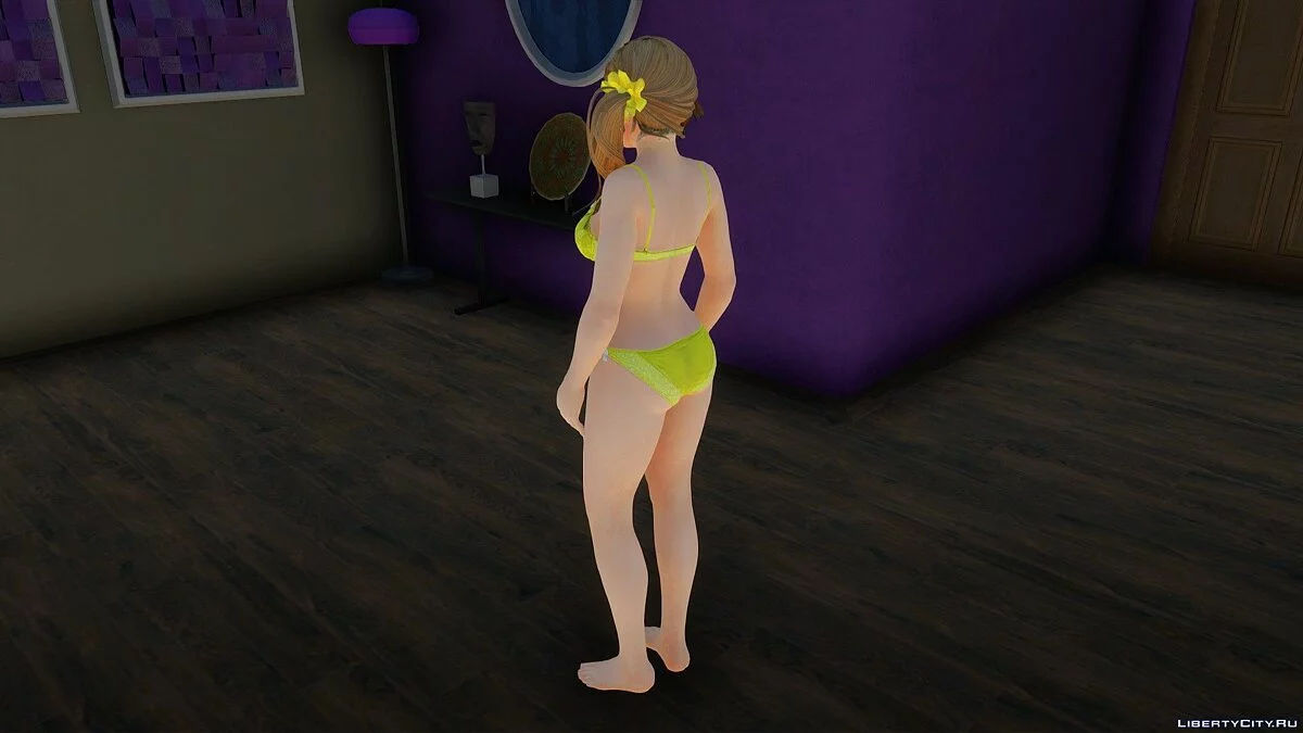 Мисаки в нижнем белье из Dead Or Alive Xtreme Venus Vacation / GTA San Andreas