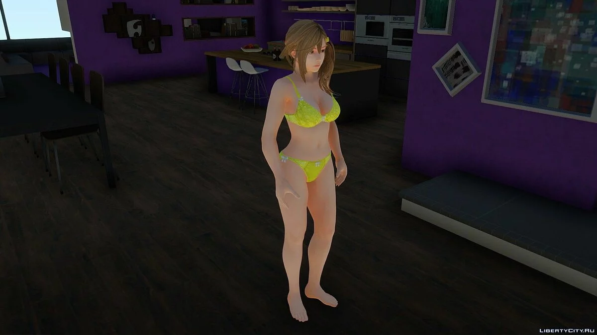 Мисаки в нижнем белье из Dead Or Alive Xtreme Venus Vacation / GTA San Andreas