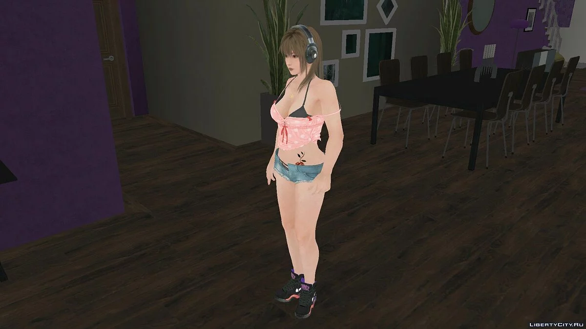 Мисаки в повседневной одежде v9 / GTA San Andreas