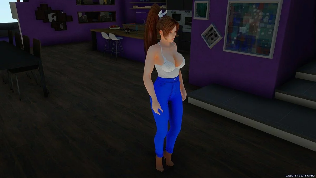 Мэй Ширануи в повседневной одежде v13 / GTA San Andreas