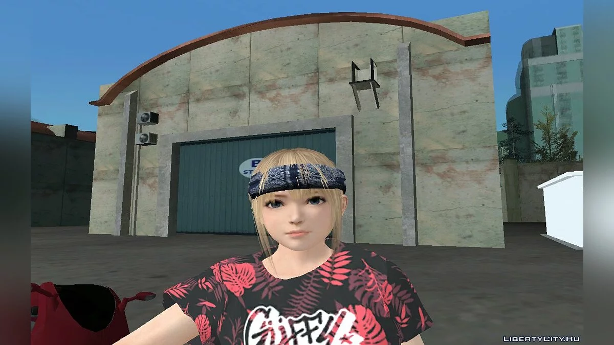 Мэри Роуз из DOA в модном наряде v1 / GTA San Andreas
