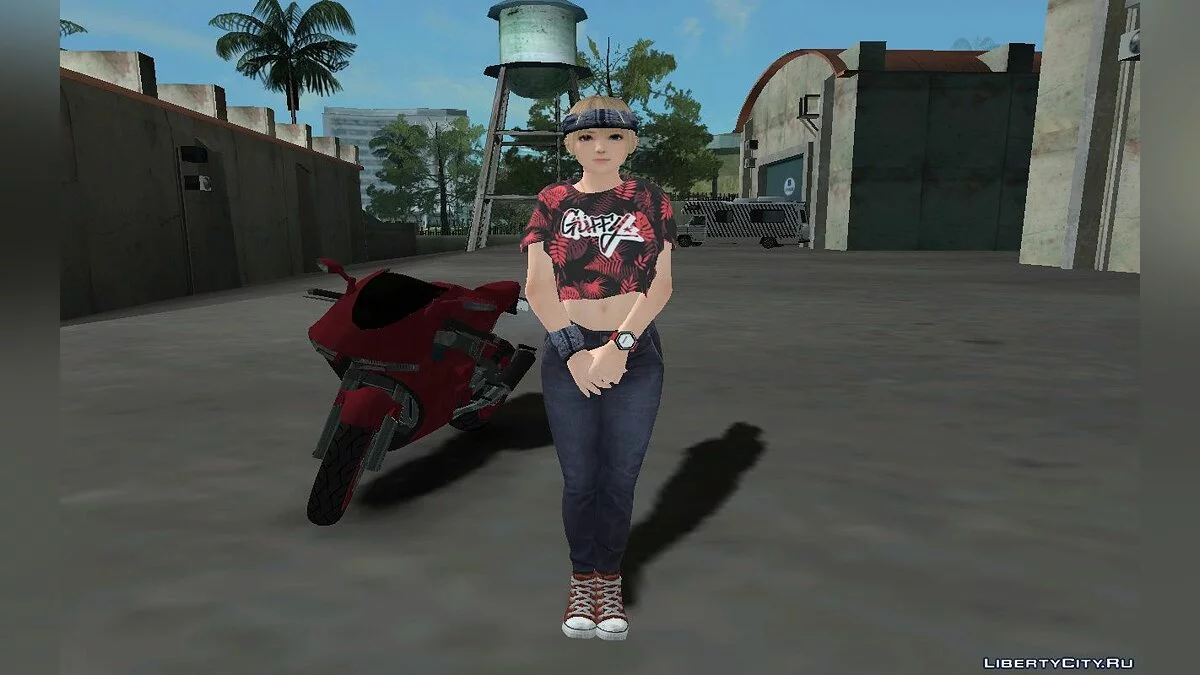 Мэри Роуз из DOA в модном наряде v1 / GTA San Andreas