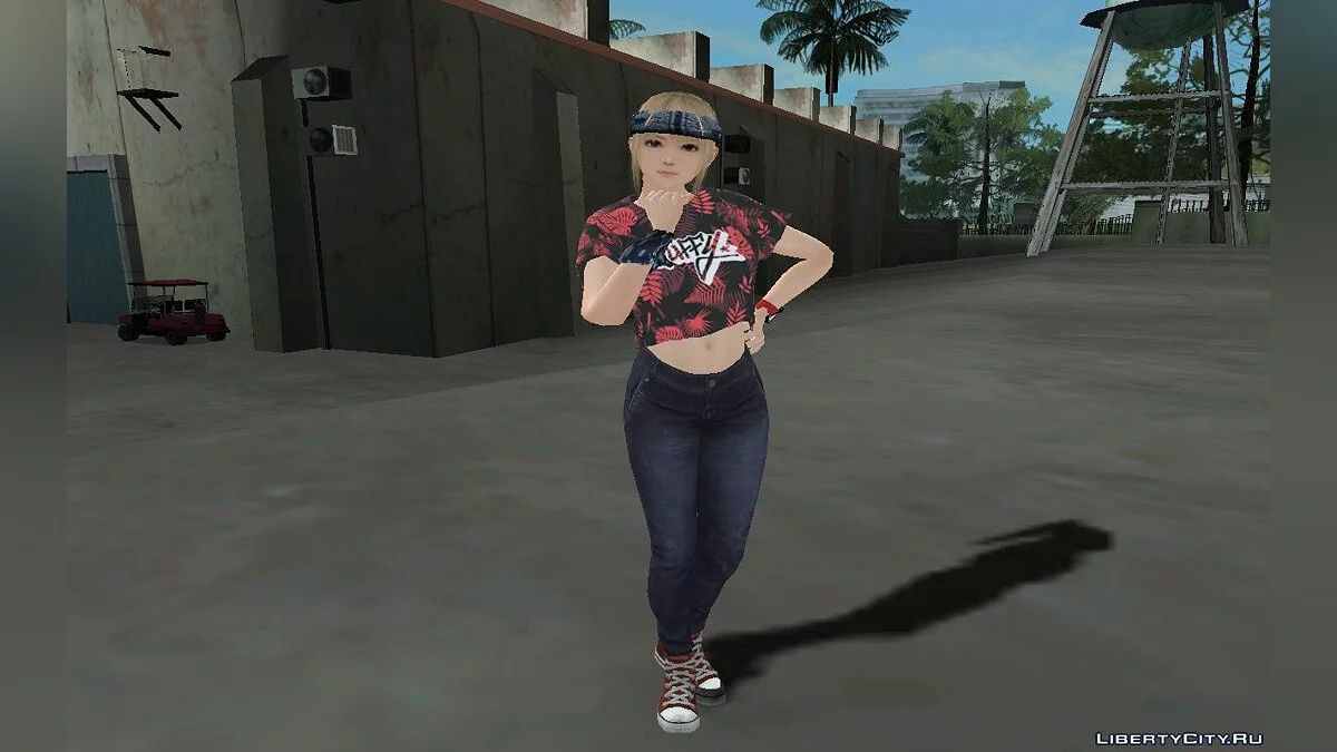 Мэри Роуз из DOA в модном наряде v1 / GTA San Andreas