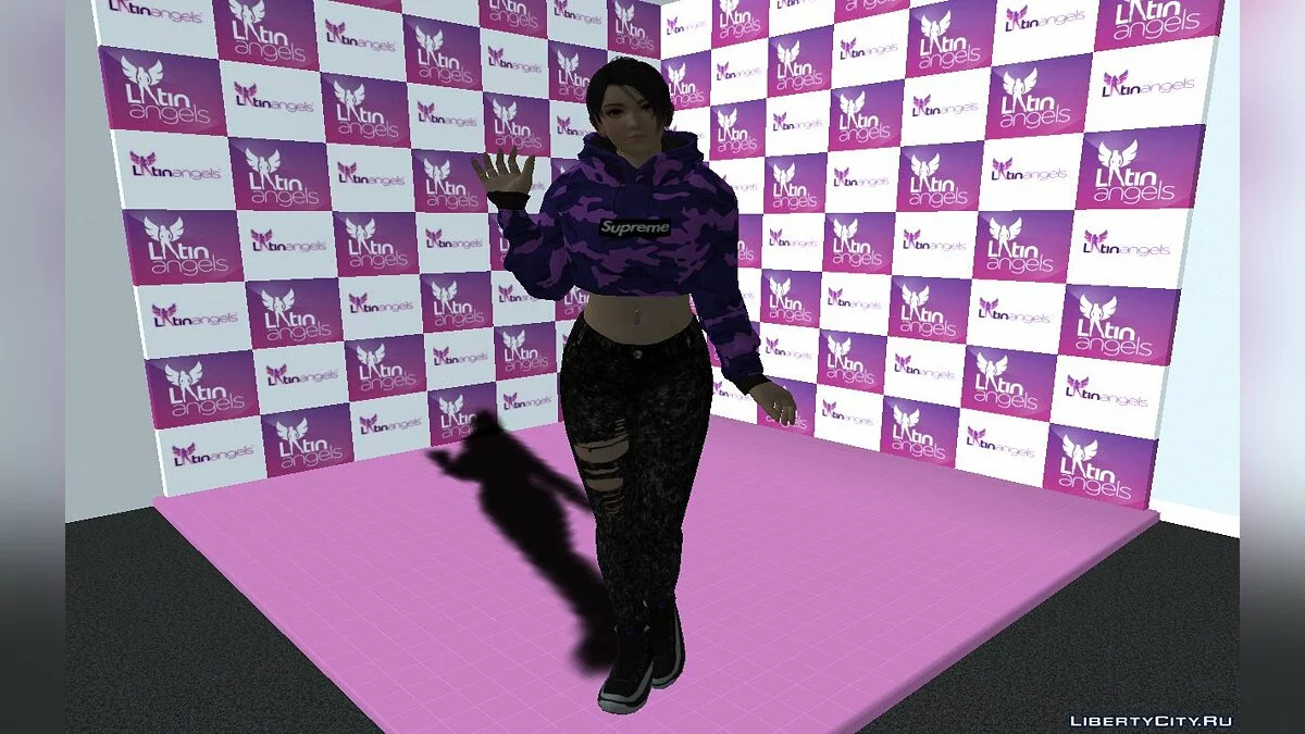 Момиджи из DOA в модном наряде v2 - Худи / GTA San Andreas