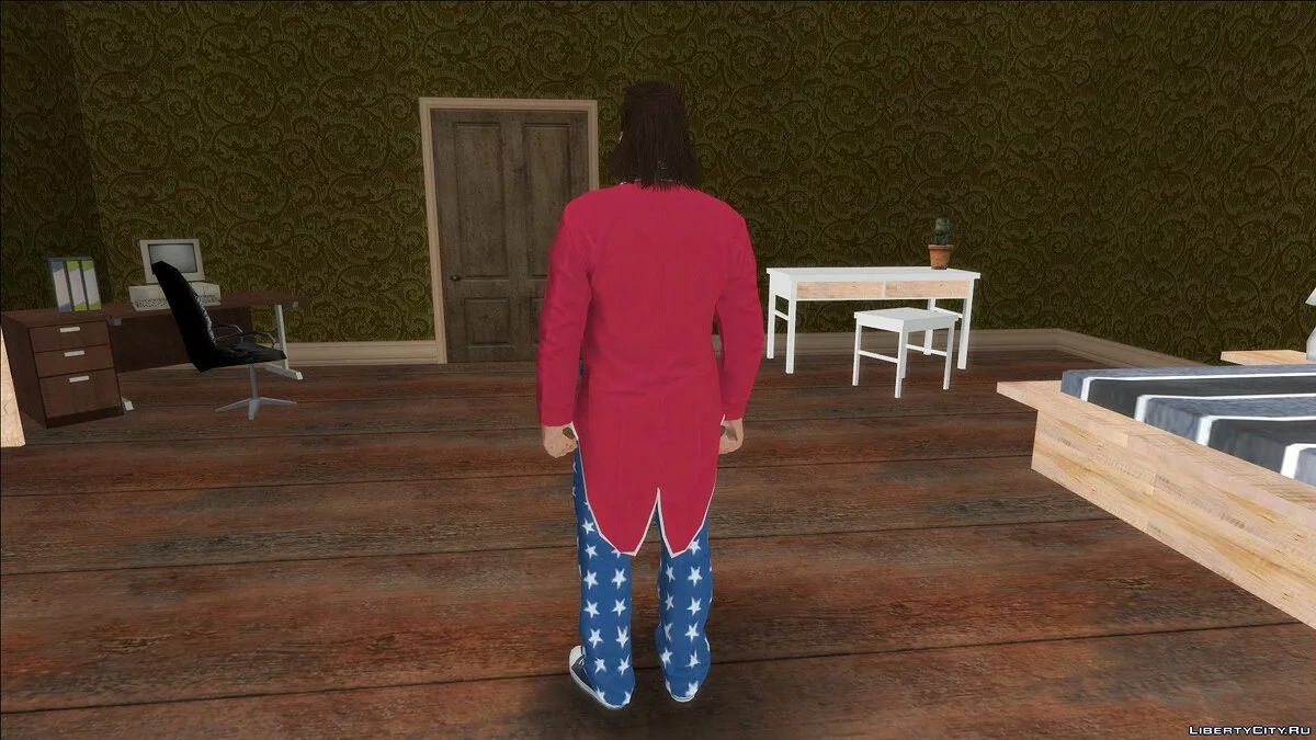 Мужчина в стиле США из GTA Online / GTA San Andreas