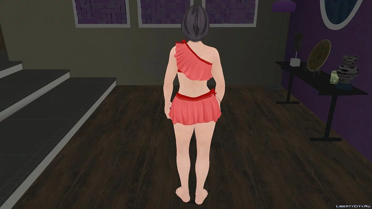 Нагиса в бикини из Dead or Alive Xtreme Venus Vacation / GTA San Andreas