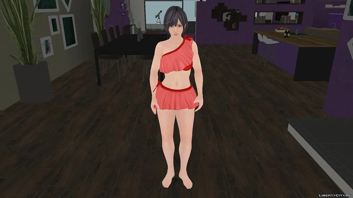 Нагиса в бикини из Dead or Alive Xtreme Venus Vacation / GTA San Andreas