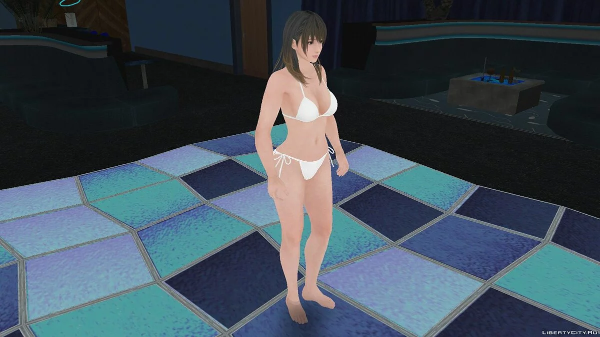 Нанами в бикини из Dead or Alive Xtreme Venus Vacation / GTA San Andreas