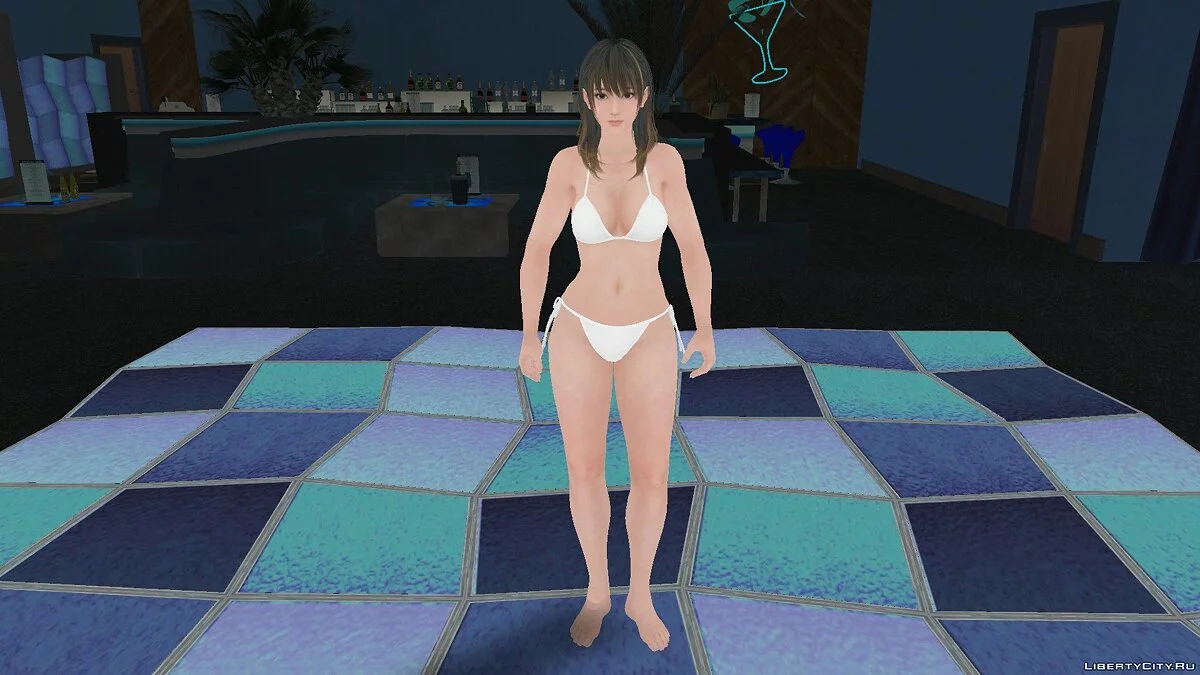 Нанами в бикини из Dead or Alive Xtreme Venus Vacation / GTA San Andreas