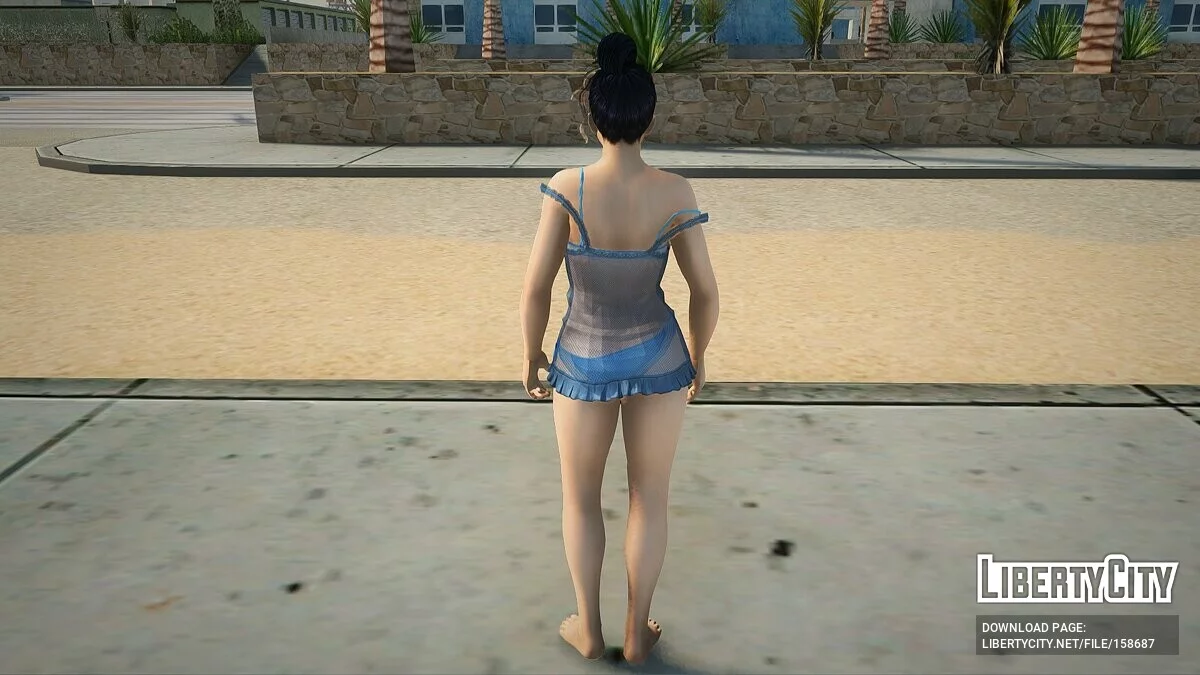 Ниотенгу в ночнушке / GTA San Andreas