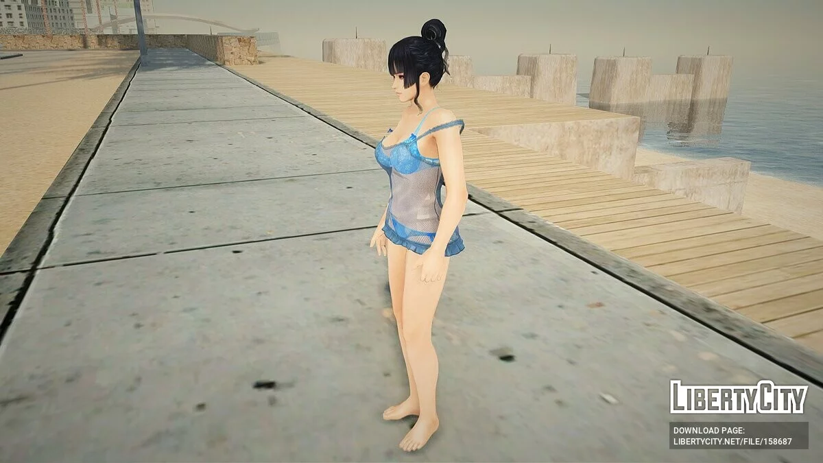 Ниотенгу в ночнушке / GTA San Andreas