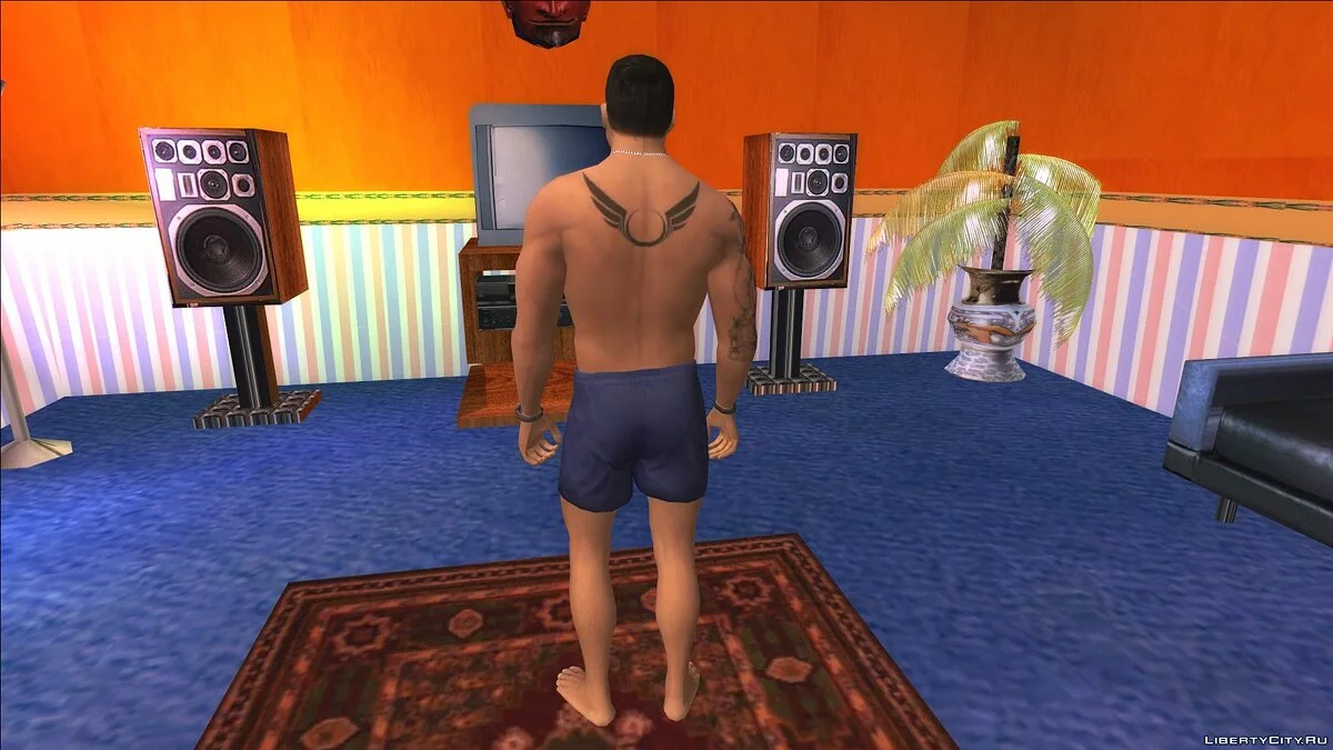 Пляжный парень из GTA Online / GTA San Andreas