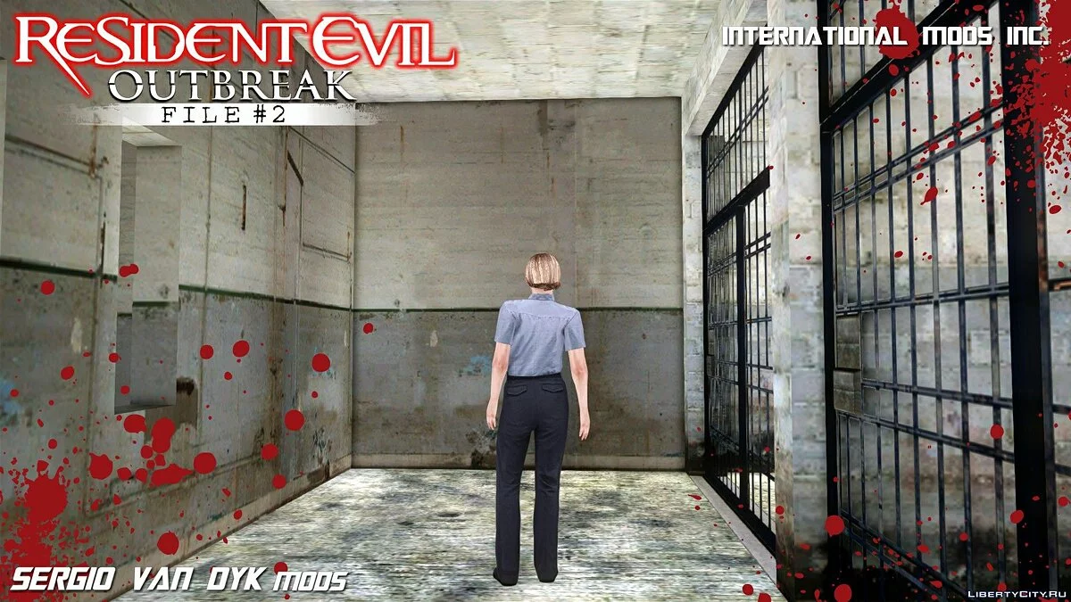 Рита Филлипс RPD из Resident Evil Outbreak / GTA San Andreas