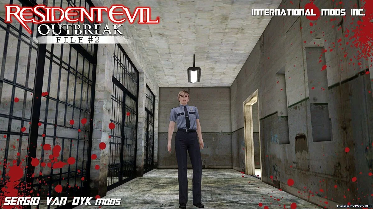 Рита Филлипс RPD из Resident Evil Outbreak / GTA San Andreas