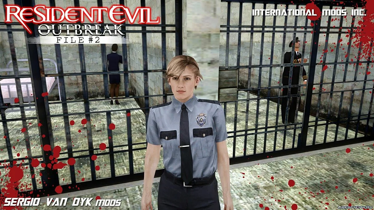 Рита Филлипс RPD из Resident Evil Outbreak / GTA San Andreas