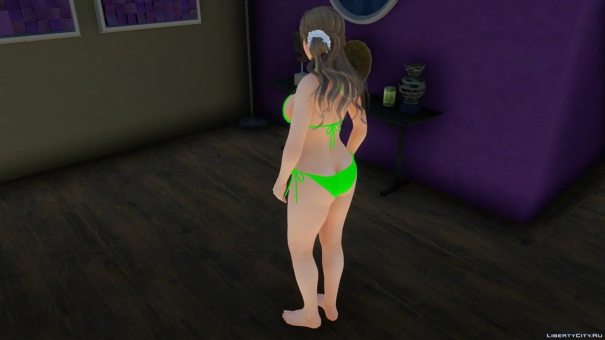 Саюри в бикини из Dead or Alive Xtreme Venus Vacation / GTA San Andreas