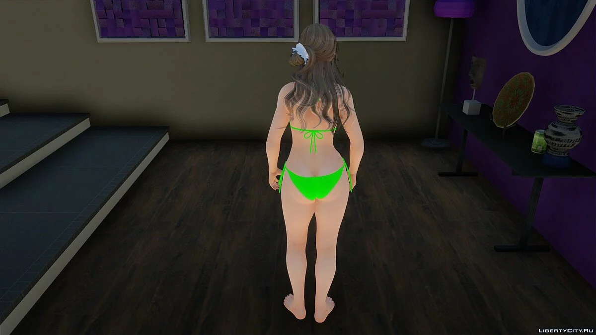 Саюри в бикини из Dead or Alive Xtreme Venus Vacation / GTA San Andreas