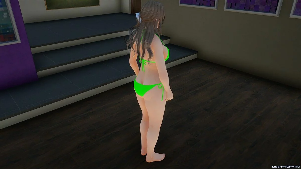 Саюри в бикини из Dead or Alive Xtreme Venus Vacation / GTA San Andreas