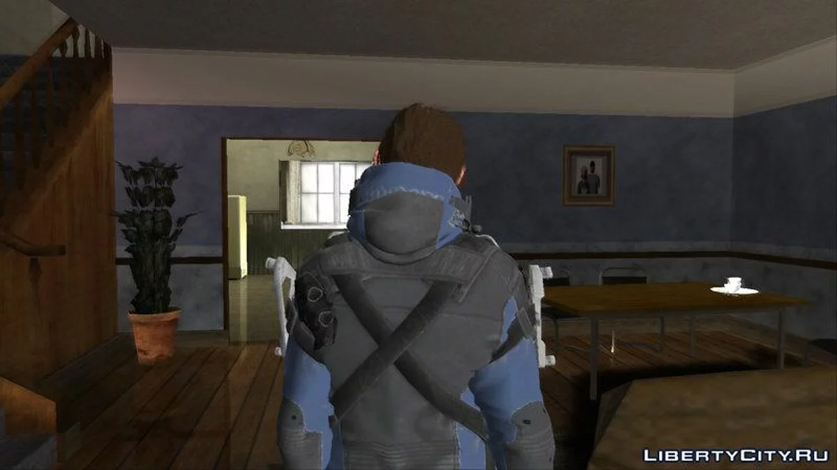 Sam blue suit [Norman Reedus] (from Death Stranding) / GTA San Andreas