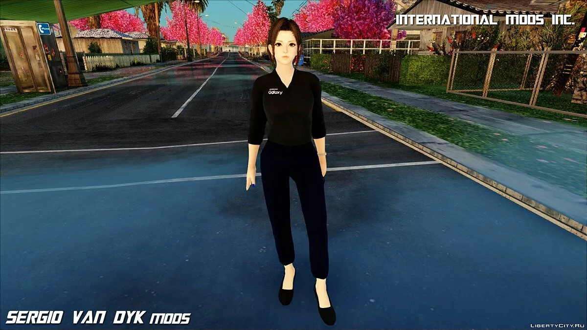 Саманта Самсунг Virtual Assistant / GTA San Andreas