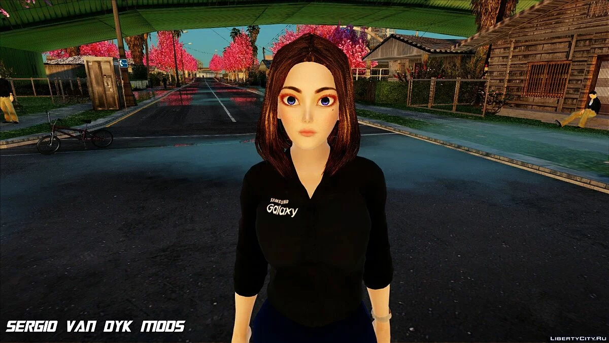 Саманта Самсунг Virtual Assistant - Original Model / GTA San Andreas