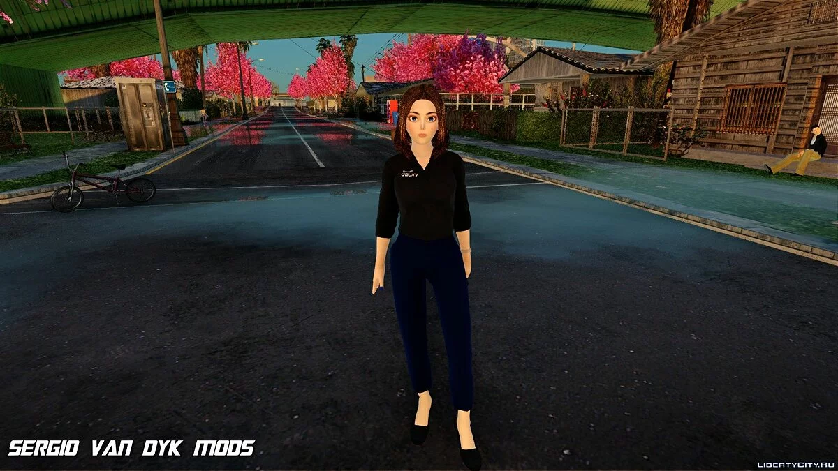 Саманта Самсунг Virtual Assistant - Original Model / GTA San Andreas