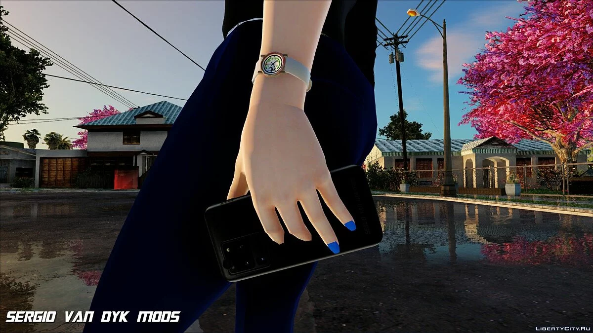 Саманта Самсунг Virtual Assistant - Original Model / GTA San Andreas