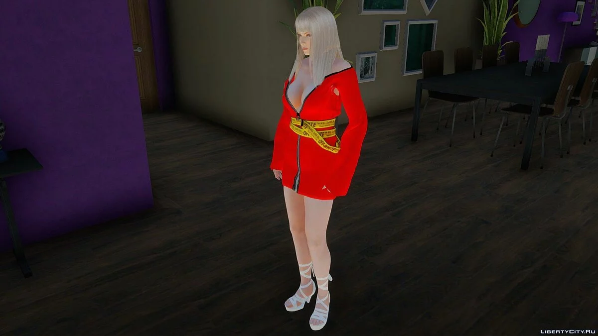 Сара Брайант в повседневной одежде v2 / GTA San Andreas