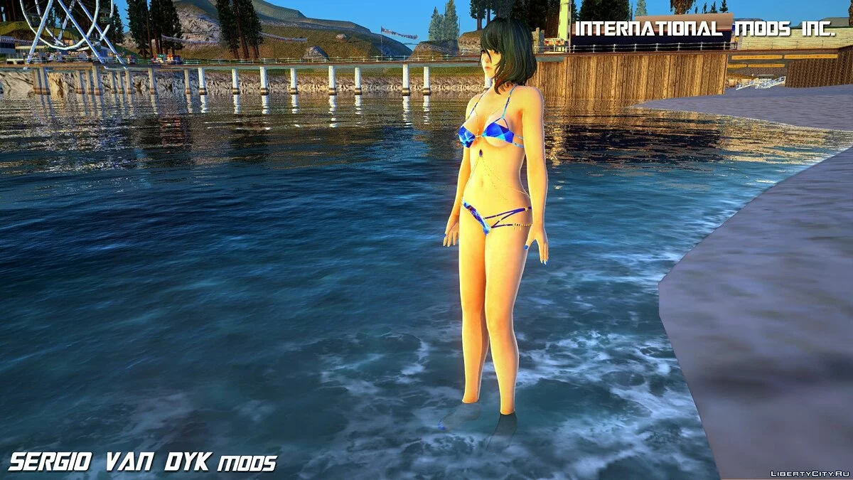 Тамаки в Бикини из Dead or Alive Xtreme Venus Vacation / GTA San Andreas