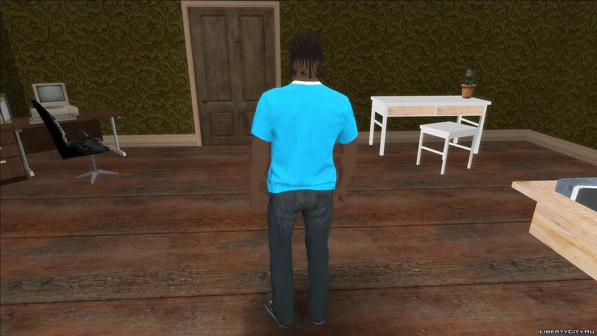 Темнокожий мужчина из GTA Online / GTA San Andreas