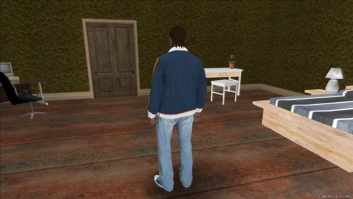 Темнокожий парень из GTA Online / GTA San Andreas