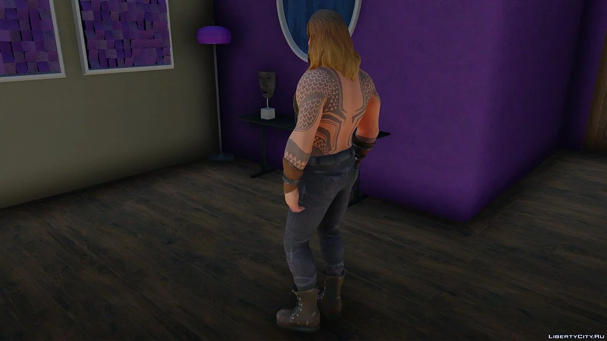 Аквамен (Артур карри) из Fortnite / GTA San Andreas