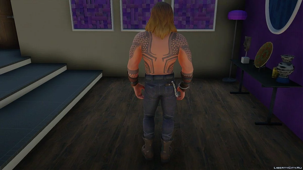 Аквамен (Артур карри) из Fortnite / GTA San Andreas