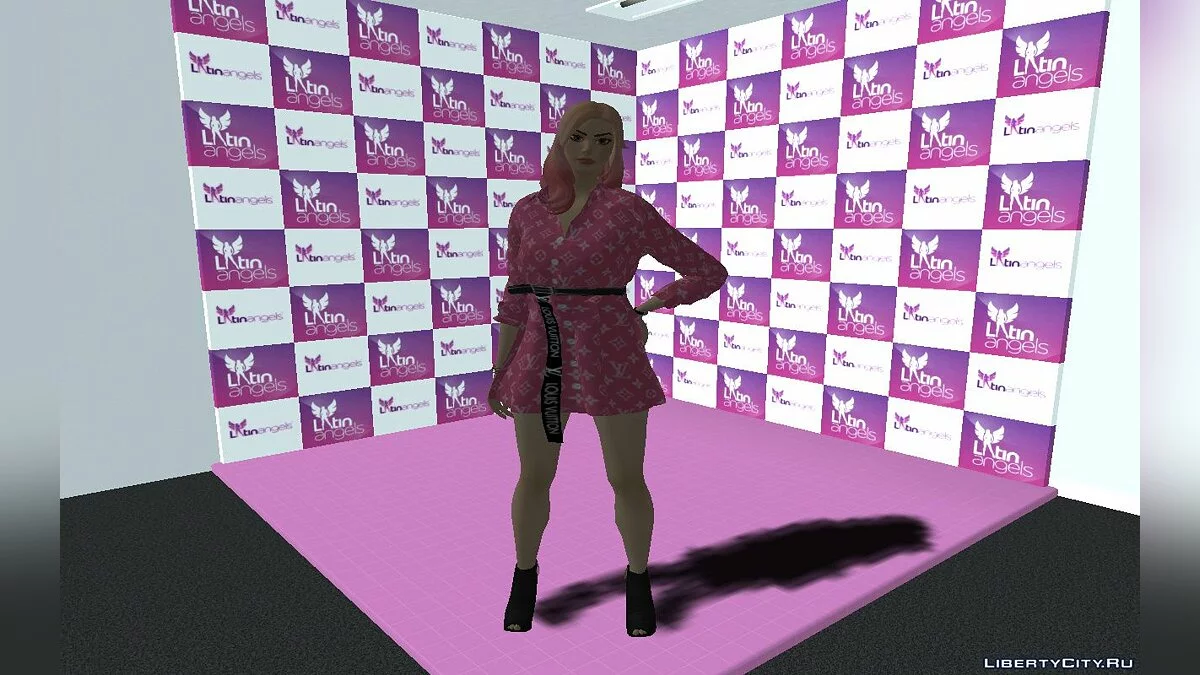 Athleisure Assassin из Фортнайт в стильном повседневном платье v1 / GTA San Andreas