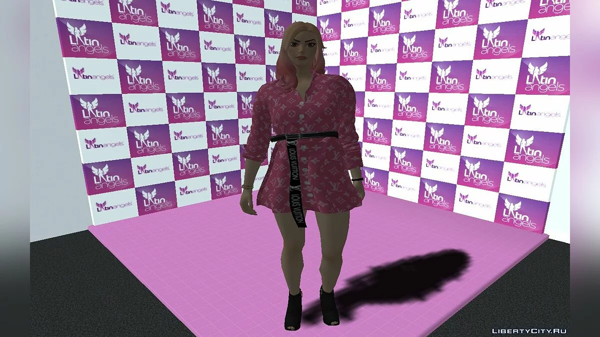 Athleisure Assassin из Фортнайт в стильном повседневном платье v1 / GTA San Andreas