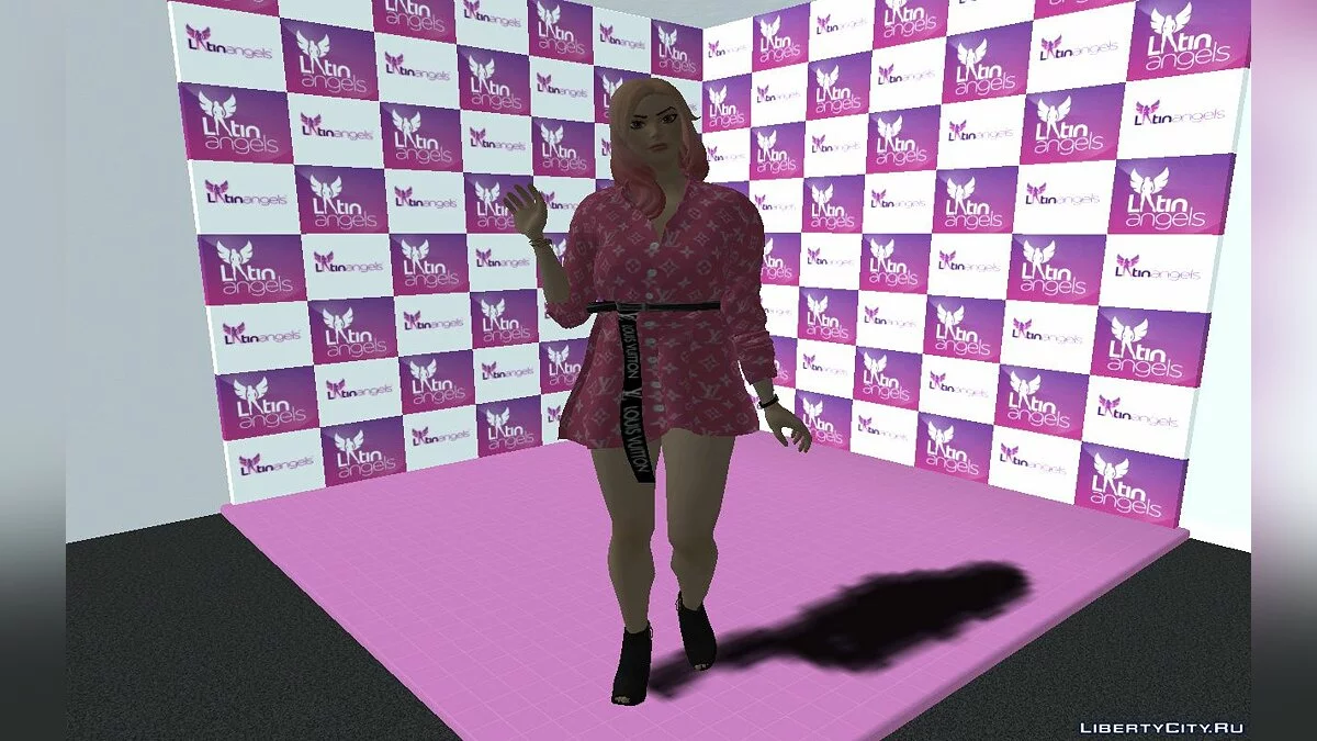Athleisure Assassin из Фортнайт в стильном повседневном платье v1 / GTA San Andreas