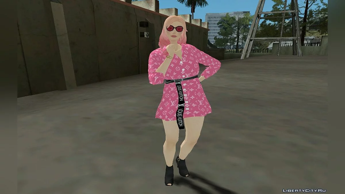 Athleisure Assassin из Фортнайт в стильном повседневном платье v1 / GTA San Andreas
