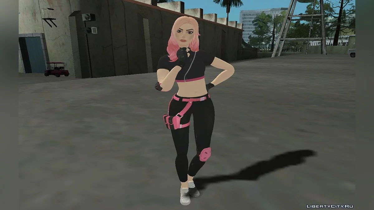 Athleisure Assassin из Фортнайт / GTA San Andreas
