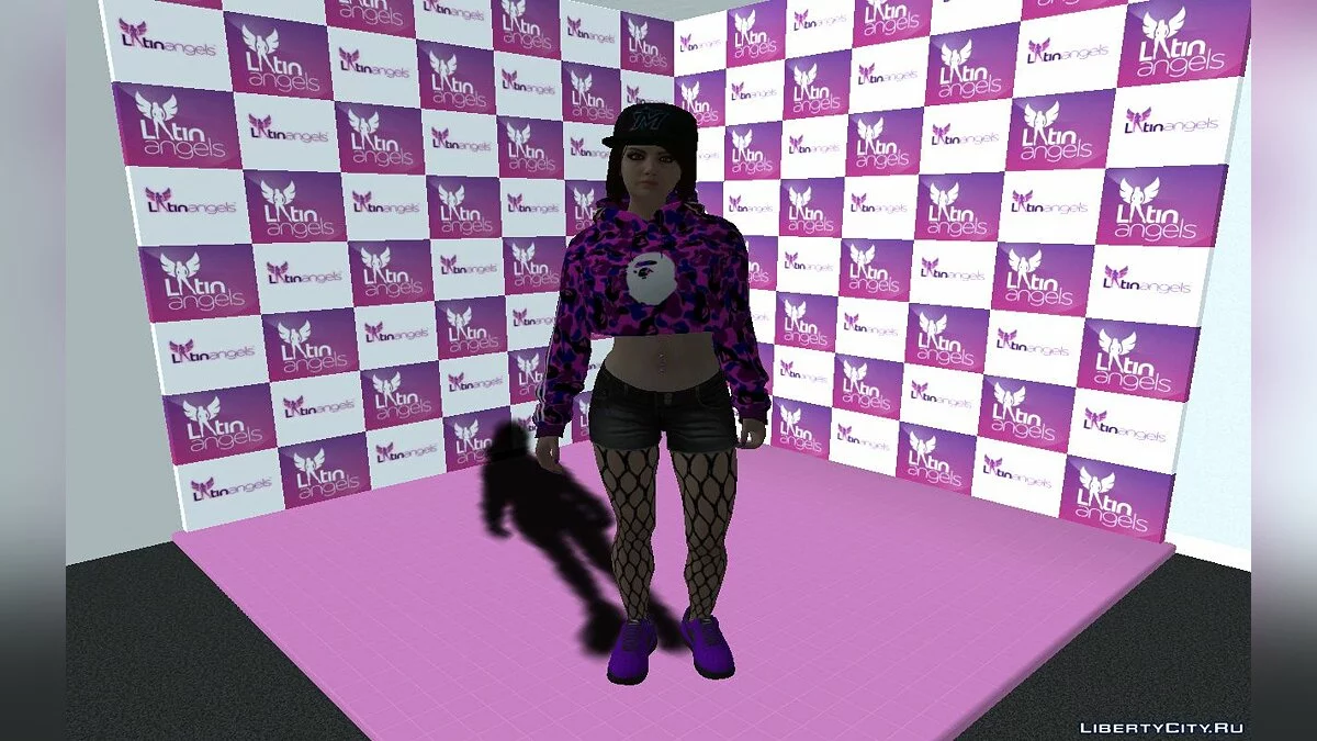 Девушка-ассистент из GTA Online v3 / GTA San Andreas