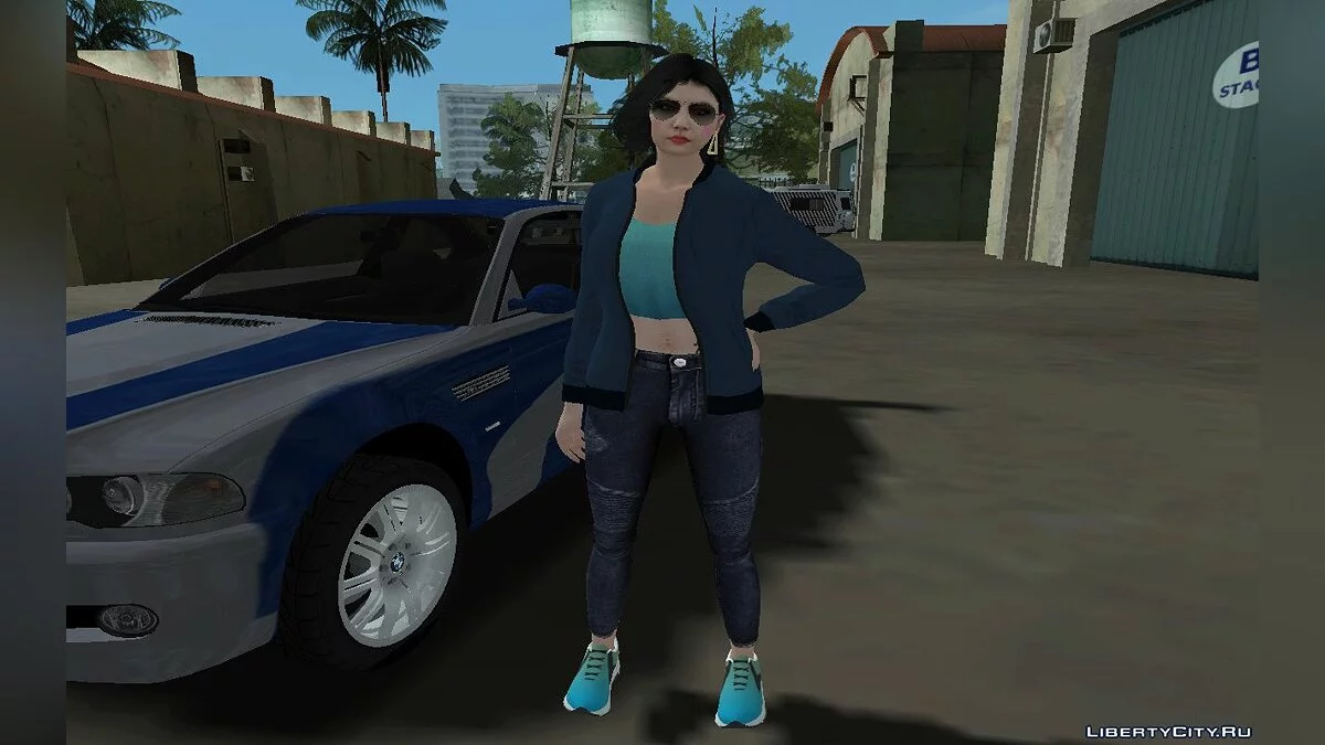 Девушка-азиатка из GTA Online