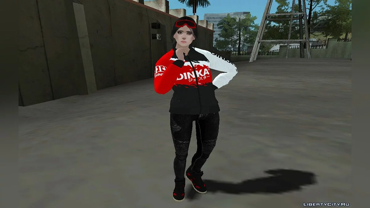 Девушка-латинка из GTA Online "DLC Los Santos Tuners" / GTA San Andreas