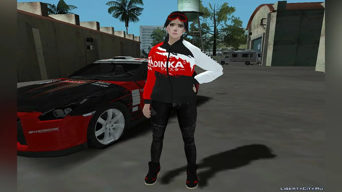 Девушка-латинка из GTA Online "DLC Los Santos Tuners" / GTA San Andreas