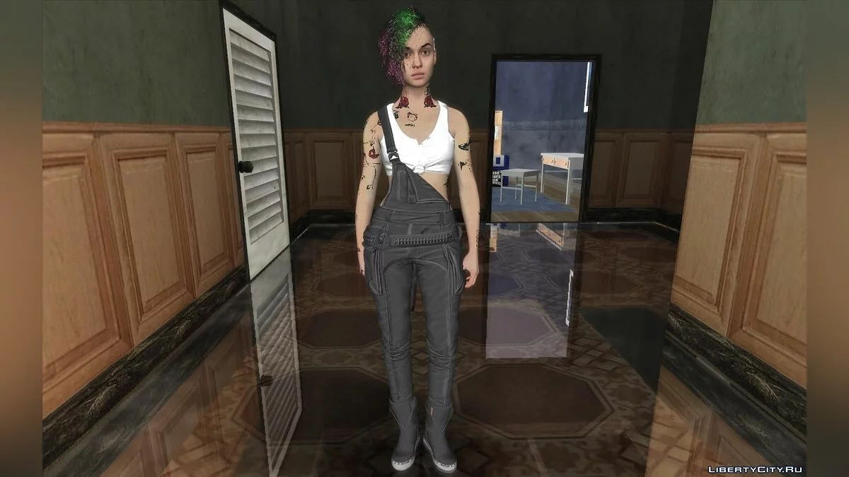 Джуди Альварес (из Cyberpunk 2077)	 / GTA San Andreas