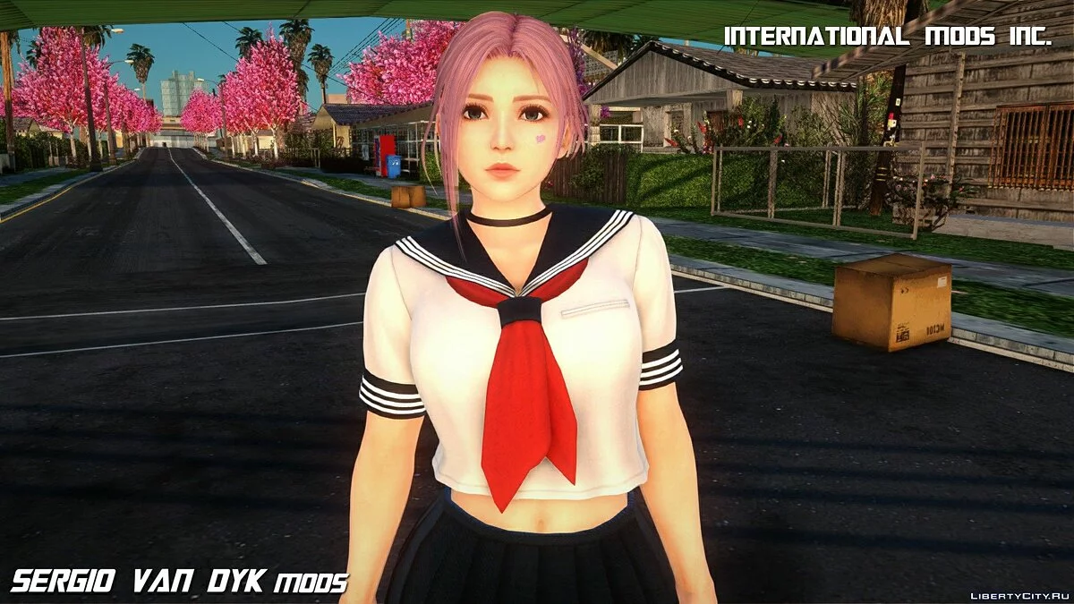 Elise Sailor School из Dead or Alive Xtreme Venus Vacation / GTA San Andreas