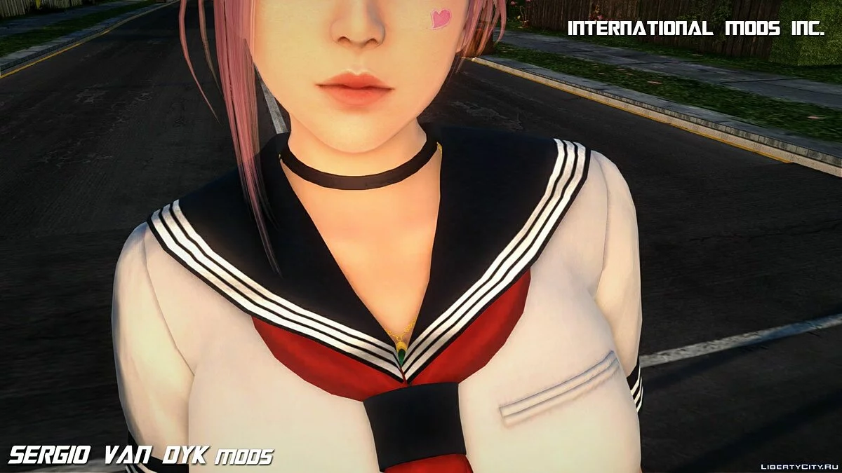 Elise Sailor School из Dead or Alive Xtreme Venus Vacation / GTA San Andreas