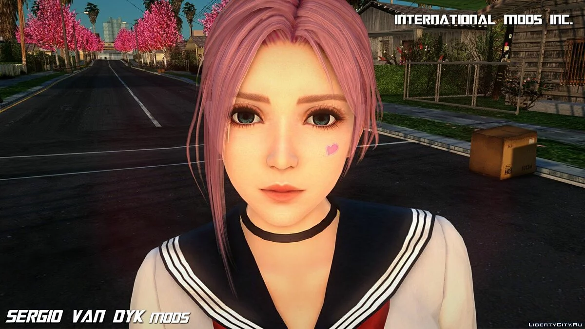 Elise Sailor School из Dead or Alive Xtreme Venus Vacation / GTA San Andreas