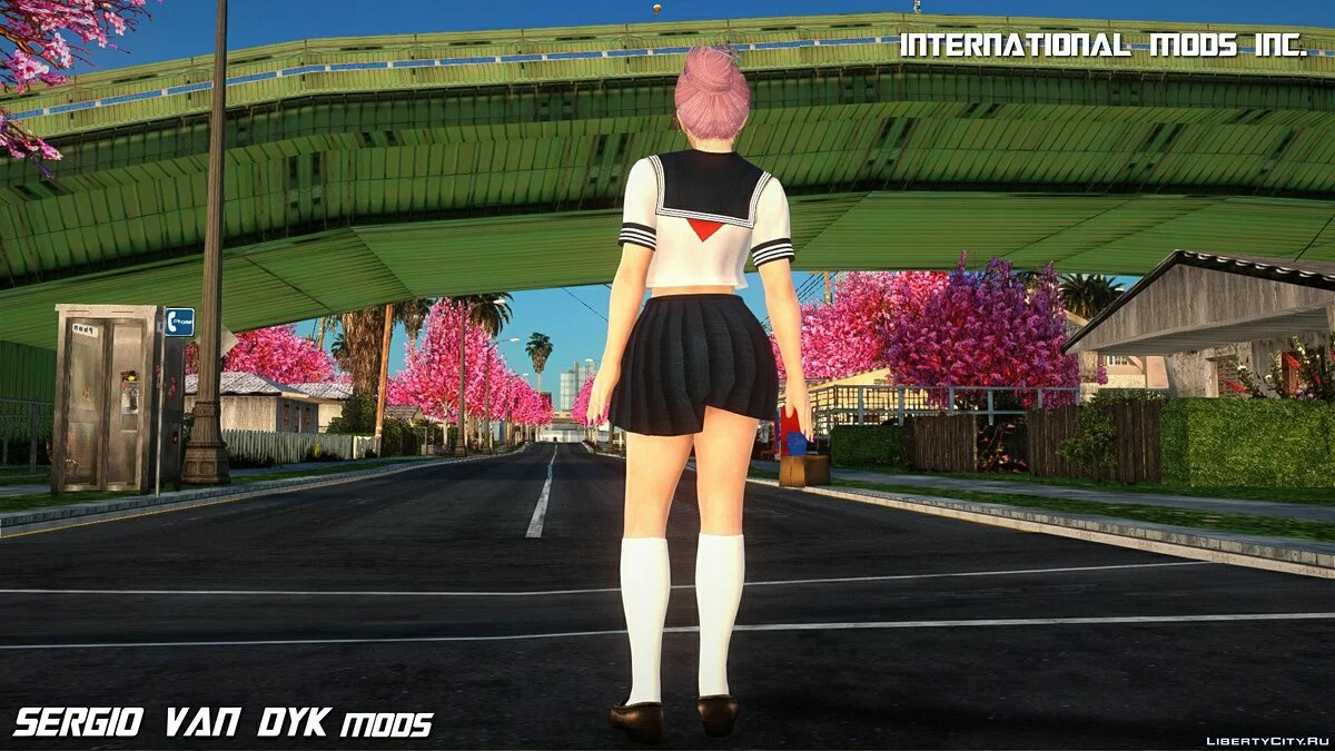 Elise Sailor School из Dead or Alive Xtreme Venus Vacation / GTA San Andreas